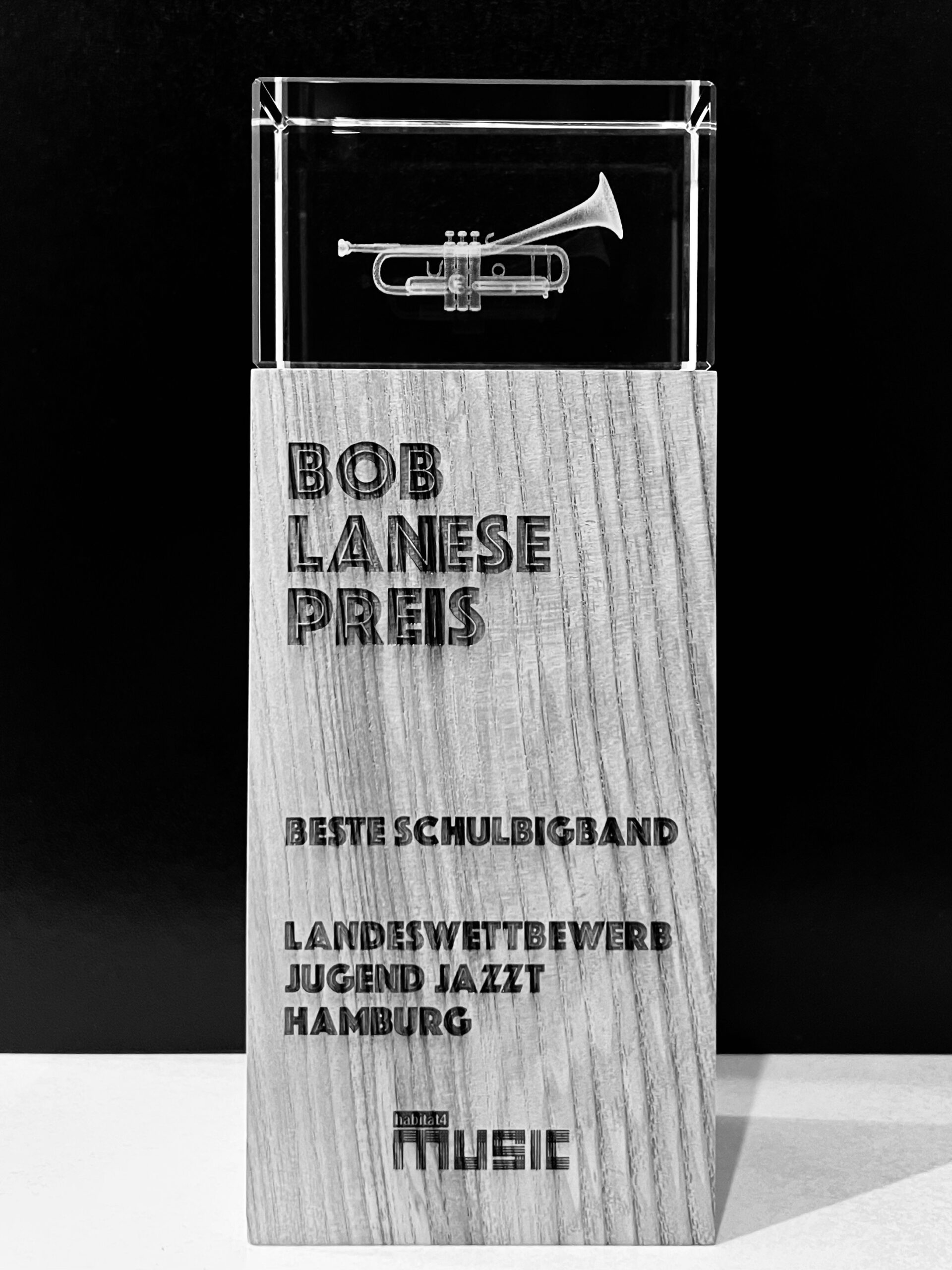 habitat4music - Trophäe - Bob Lanese Preis